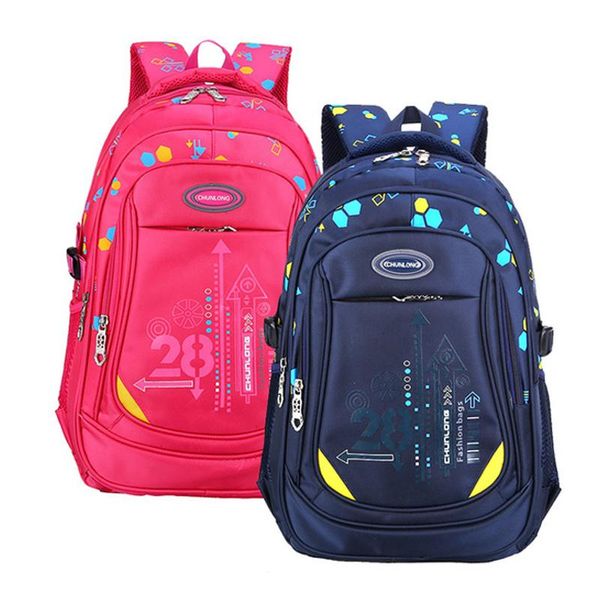 

primary school bags for children multi-pocket big capacity backpacks boys girls waterproof kids backpack