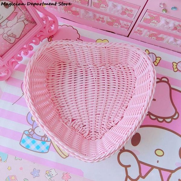 

storage baskets ice cream mark preparation basket deskdebris girl heart pink control po props box fruit picnic