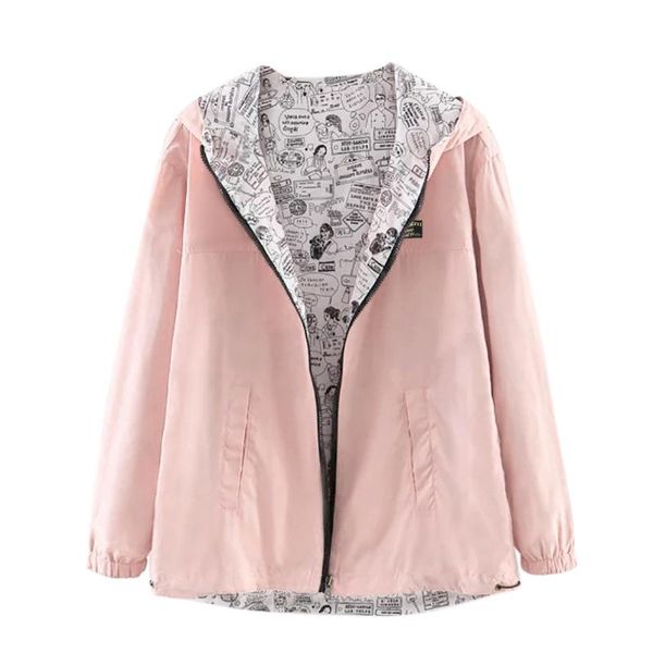 

women's jackets fashion casual solid color double hooded pocket jacket women long sleeve zipper pockets pullover sport coat, Black;brown