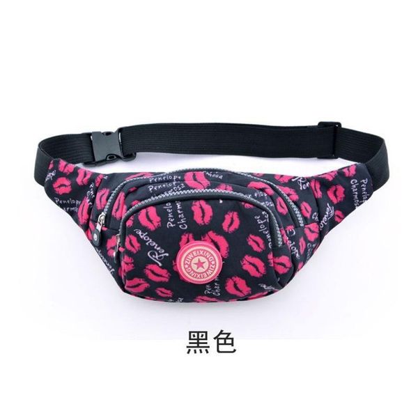 

waist bags 120717 yesetn female floral printing chest bag