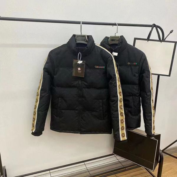 

men's and women's cotton thick et, windproof warm coat, digner brand, windproof, winter, 2021, Black