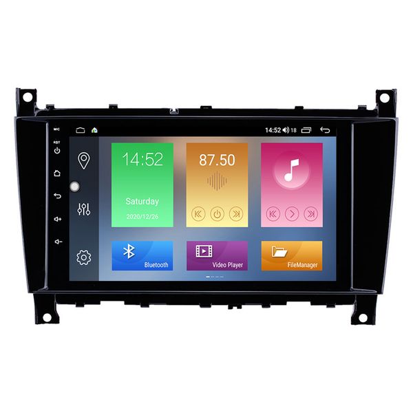 

car dvd android player for 2005-2007 mercedes-benz g class w46 8 inch touch screen stereo gps navigation system multimedia audio
