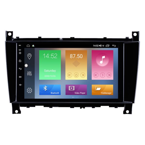 Araba DVD Android Çalar için 2005-2007 Mercedes-Benz G Class W46 8 inç Dokunmatik Ekran Stereo GPS Navigasyon Sistemi Multimedya Ses