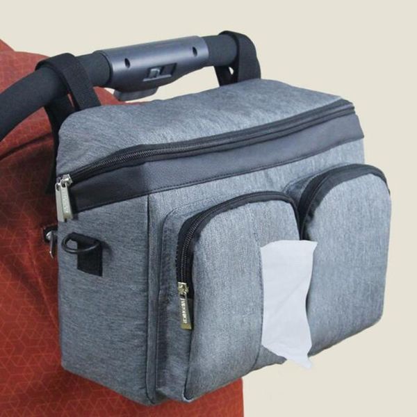 

kinderwagen luiertas luier mummie zak opknoping mand organizer baby reizen zuigfles wandelwagen accessoires diaper bags