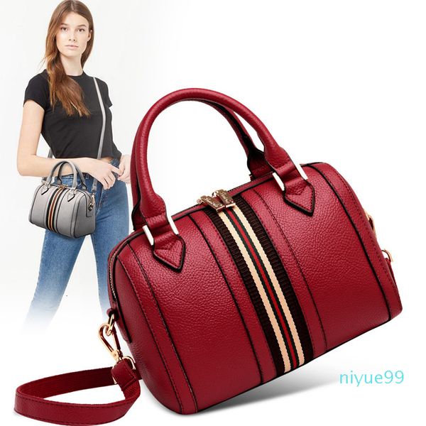 

evening bag bags boston women's 2021 fashion one shoulder messenger cylinder handbag