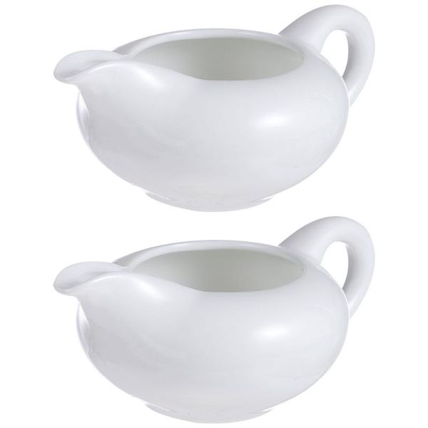 

pcs ceramic sauce boats kitchen gravy boat practical storage bottles & jars
