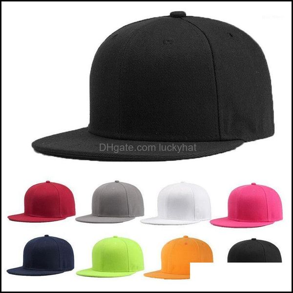 Hüte, Mützen, Hüte, Schals, Handschuhe, Modeaccessoires, Ly Sports, Baseballkappe, blanko, einfarbig, fest, Snapback, Golfball, Straßenhut, Männer, Frauen, 1 Drop De