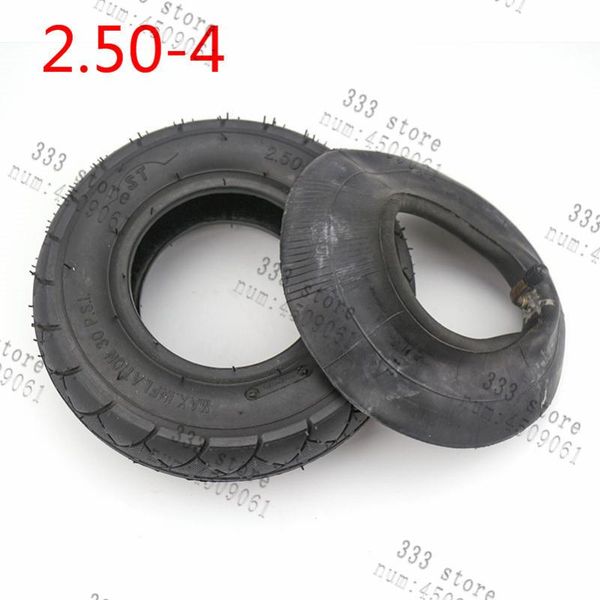 

motorcycle wheels & tires 2.50-4 2.50*4 tire with inner tubetube bent valve pneumatic hand truck/utility cart electric gas scooter bike
