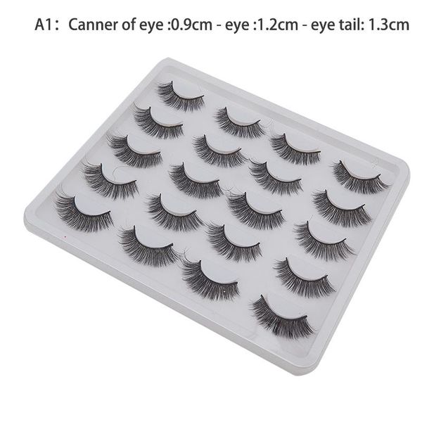 

false eyelashes 10 pairs natural lashes long volume eyelash extension