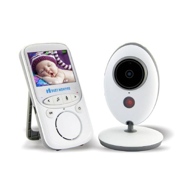 

2.4 wireless video baby sleep monitor 2 way talk wifi surveillance security camera night vision nanny temperature detect monitors