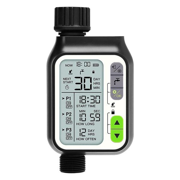 

programmable digital hose faucet timer battery operated automatic waterproof for garden lawn watering system irrigation equipments