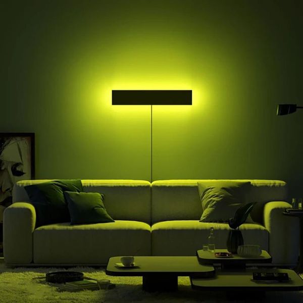 

wall lamps minimalism rgb lamp living room indoor decoration colorful bedroom bedside lights dining lighting dimmable