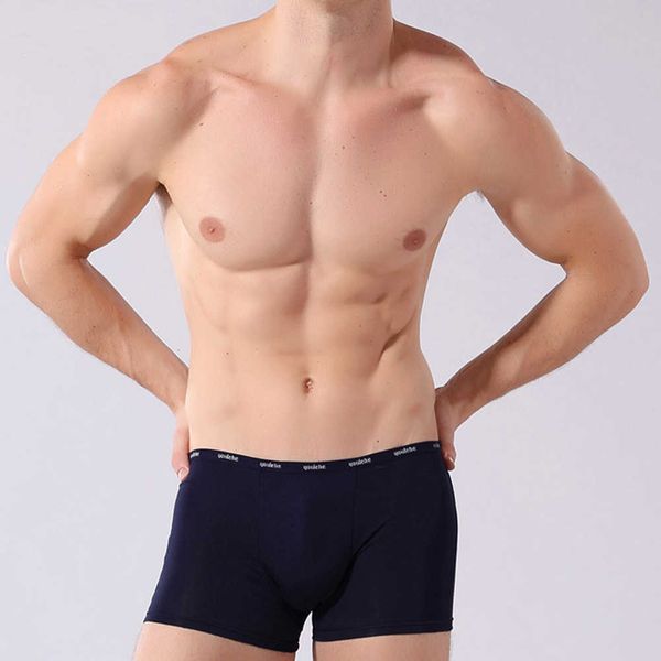 

underpants men's underwear modal size plus xl-3xl comfortable breathable boxer shorts pouch soft black knickers, Black;white