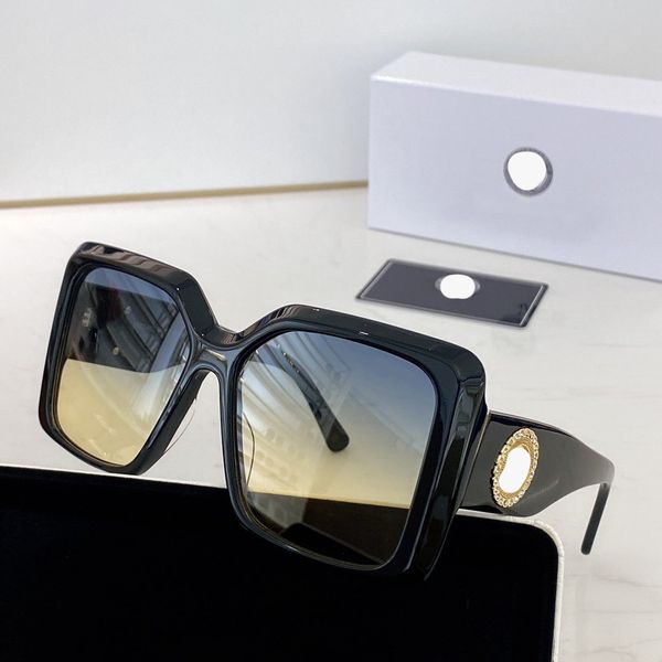 

75% off outlet store online shi luoqi's ver style big frame head mark street p shows thin female sunglasses and plate type male sunglas, White;black