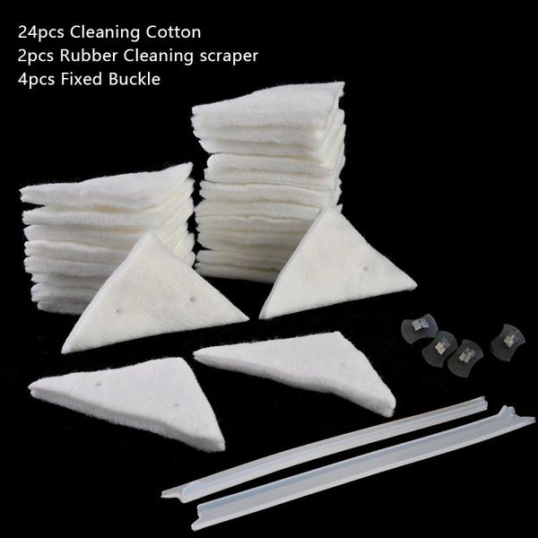 

cleaning cloths 30pcs set double side magnetic brush cotton for window glass cleaner magnets accessories