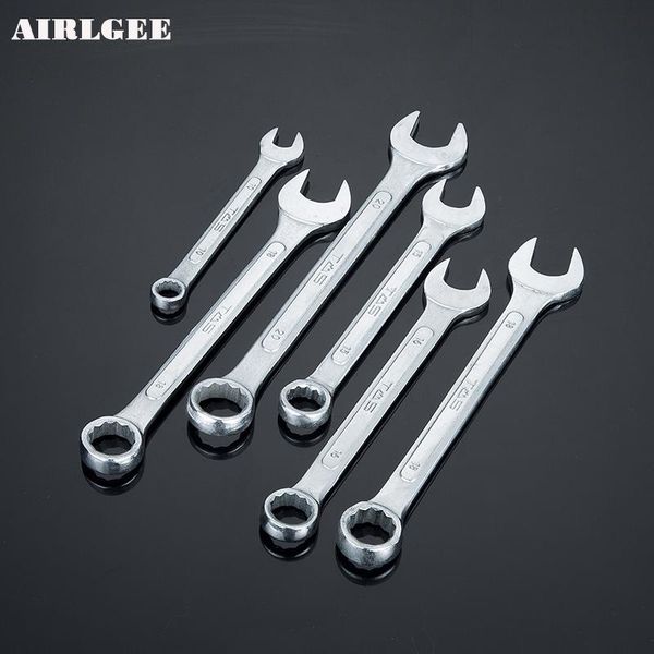 

high carbon steel ratchet spline end spanner combination wrench 6-24mm set of keys skate hand tool gear ring tools