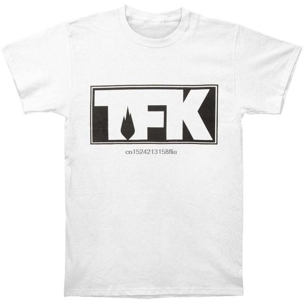 

men's t-shirts thousand foot krutch tfk outline logo t-shirt(1), White;black