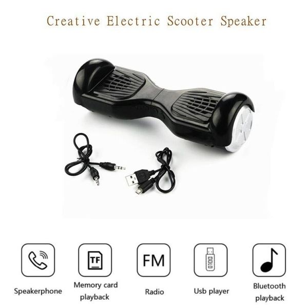 

portable speaker mini hoverboard balancing scooter sound bar wireless bluetooth stereo loudspeaker music playe speakers
