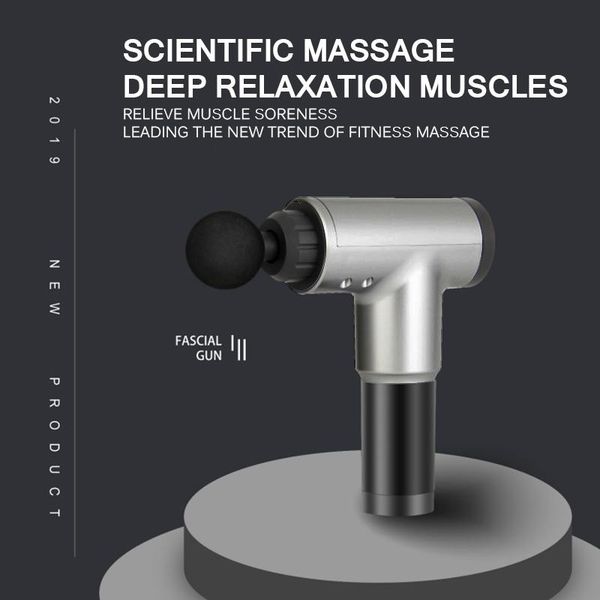 

fitness fascia gun replaceable comfortable training relax body relaxation massage machine integrated indoor gym accessories