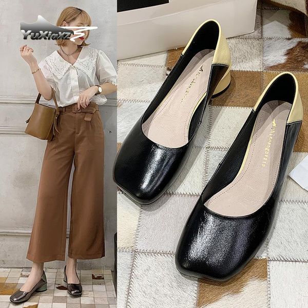 

dress shoes 2021 arrive women pumps pointed fashion buckle single high heel casual party ladies 188, Black