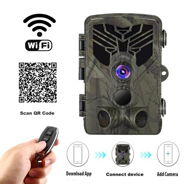 

wild wifi app trail camera remote control live show hunting cameras wifi810 20mp 1080p night vision wildlife surveillance