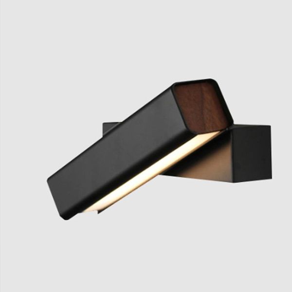

wall lamp personalized creative porch study bedroom bedside corridor revolving iron led northern europe modern simplicity