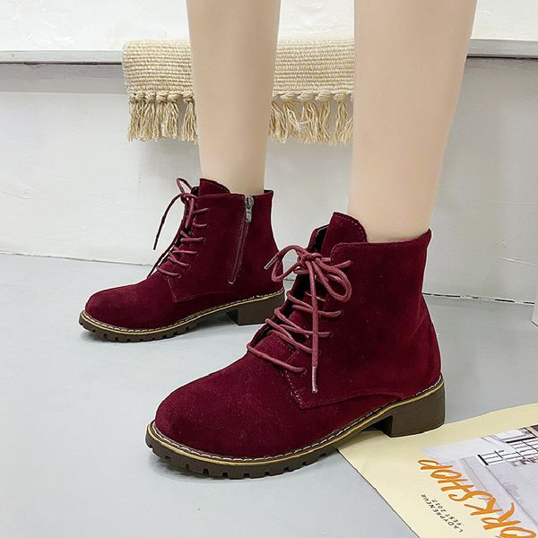

boots winter warm boots of the skin fake female casual fashion vulcanized shoes st light comfortable retro zapatos mujer o4dn, Black