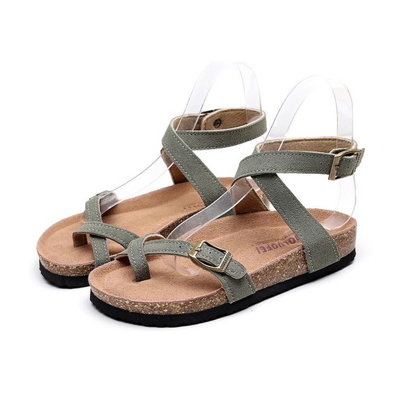 

sandals cosmagic sandÃ¡lias femininas de cortiÃ§a, novo verÃ£o, gladiador, praia, fivela, sÃ³lida, casual, fora sapato, 07ug, Black