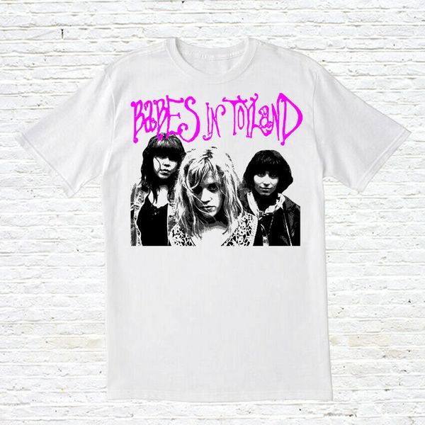 

babes in toyland t-shirt, White;black