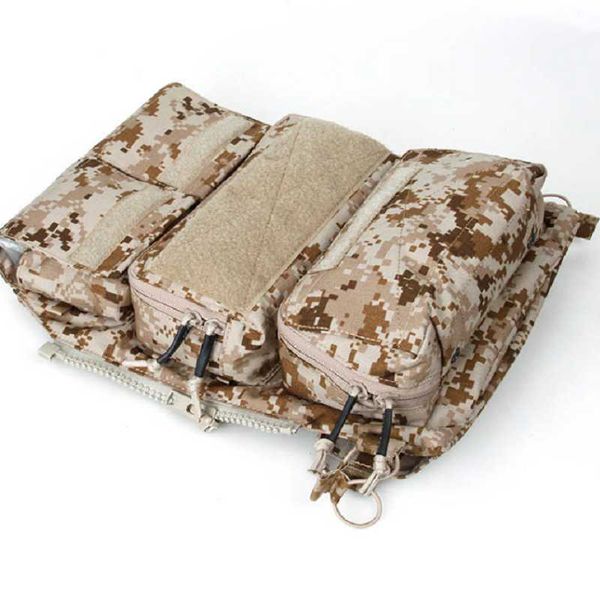 

tmc3107-aor1 pouch bag zip panel ng version for 16-18 avs jpc2.0 cpc tactical vest hunting jackets, Camo;black