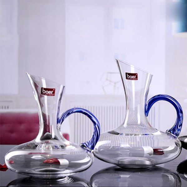 

750ml/1200ml/1550ml home party red wine glass decanter gla-144 glasses
