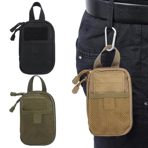

outdoor bags 600d oxford cloth tactical bag waist packs phone keys sports travel pouch waterproof hunting