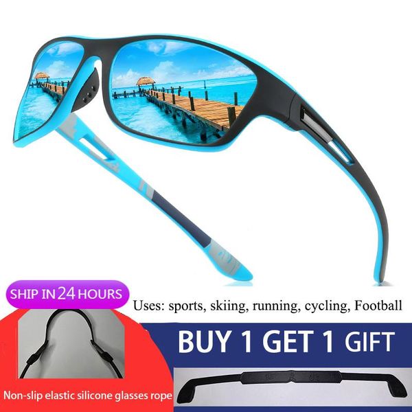 

sunglasses mens polarized for men outdoor sports windproof sand goggle sun glasses uv protection, White;black