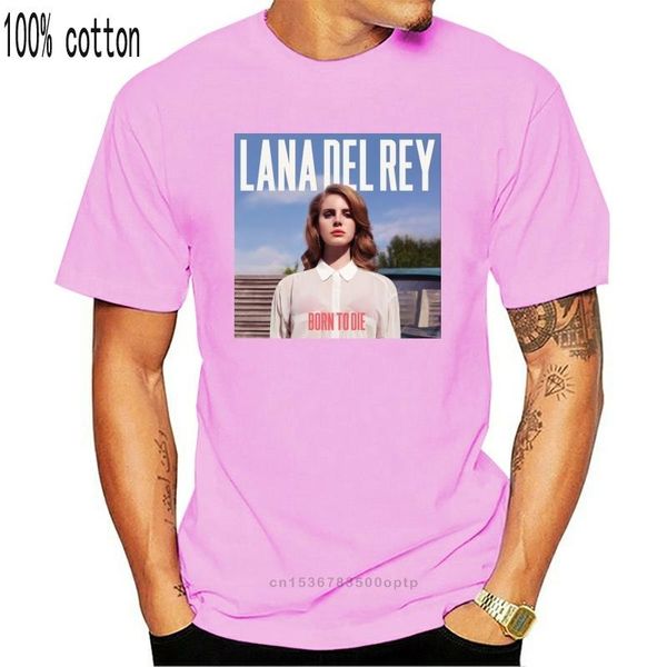 

men's t-shirts lana del rey to die cover a t-shirt mens casual wear s-3xl funny design tee shirt, White;black