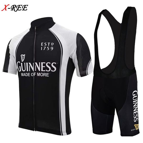 

racing sets x-ree summer men cycling jersey set short sleeves quick dry mtb riding clothes 100% polyester anti-sweat bicycle wear, Black;blue