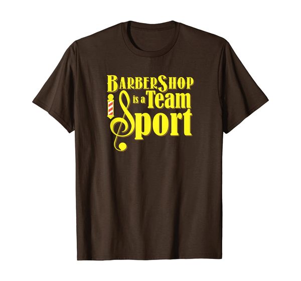 

Barbershop is a Team Sport Tshirt Barbershop Quartet Gift, Mainly pictures
