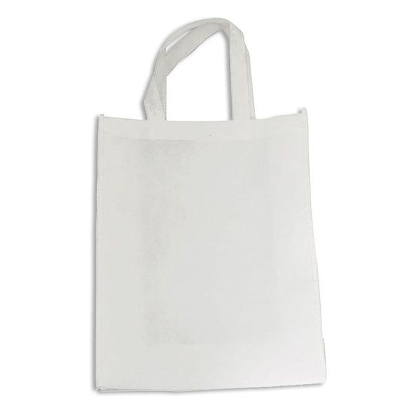 

storage bags 10pcs 11.8" x 15.7" blank sublimation non-woven shopping tote