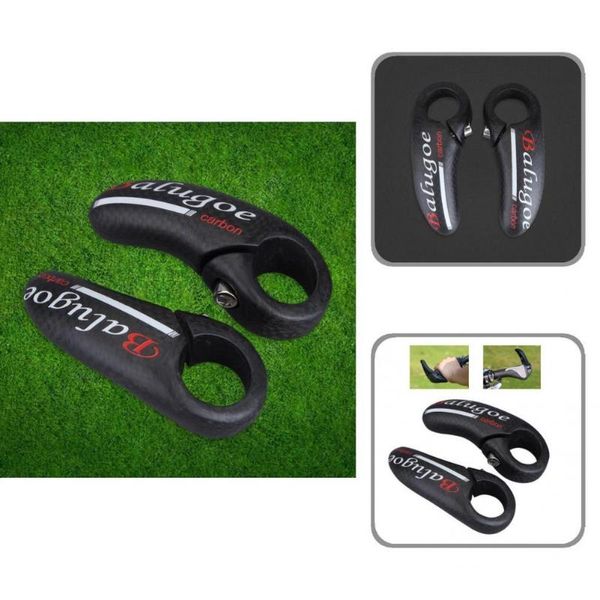 

bike handlebars &components durable 1 pair useful carbon fiber cycling vice bar black bicycle handlebar ergonomic for mountain