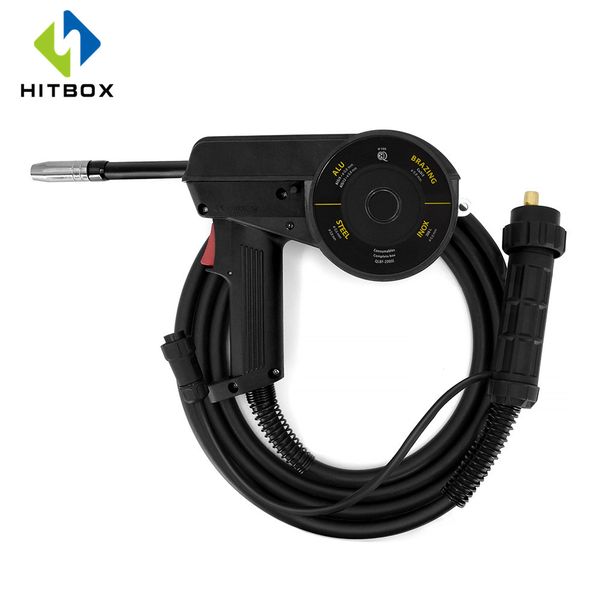 

hitbox 10ft mig welding spool gun 160a for millermatic 210 907046 spoolmate 3035
