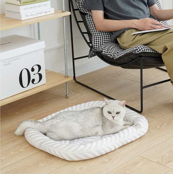 

cat beds & furniture pet cooling pad summer ice nest