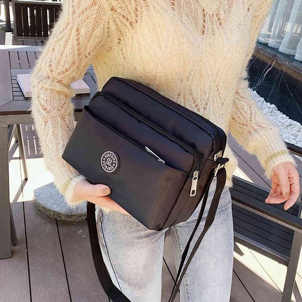 

large waist messenger cloth capacity leisure nylon women's shoulder bag men's style
