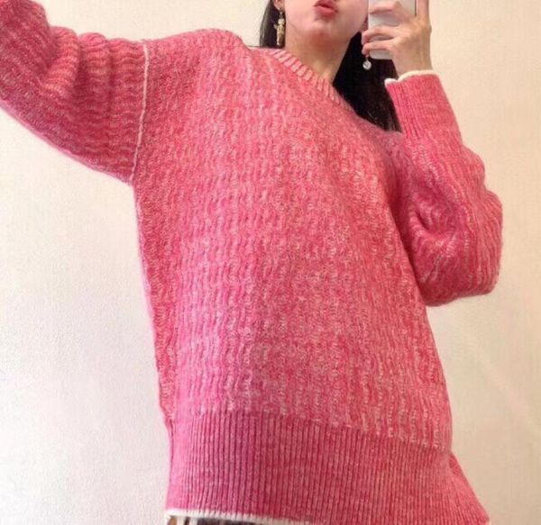 

women's sweaters women sweater 2021 autumn and winter pink, White;black