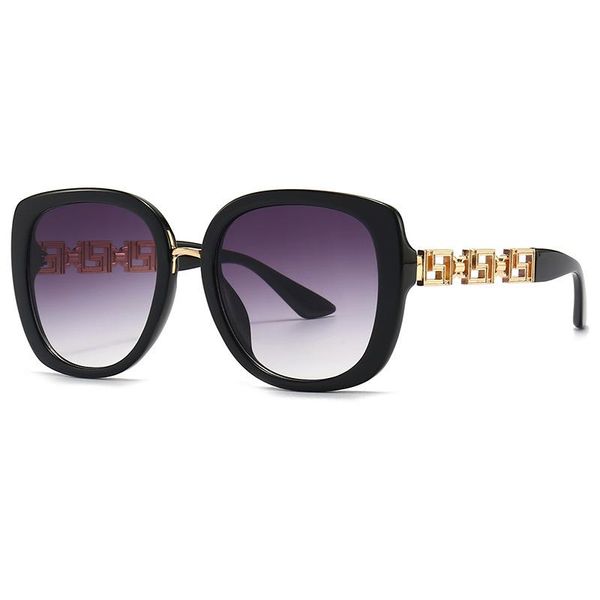 

outdoor eyewear fashion oval sunglasses women vintage brand designer sun glasses round steampunk eyeglasses gradient luxury shades gafas de