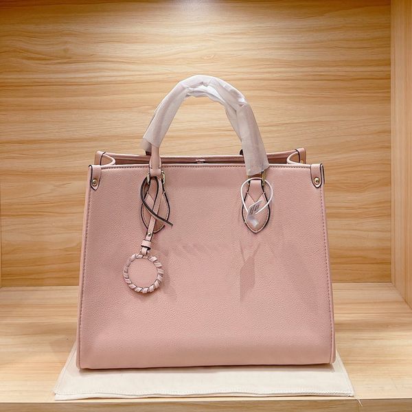 

2022 lady tote large capacity shopper bag women crafty handbag purse genuine leather shoulder bags fashion letter classic flower printed