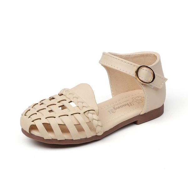 

sneakers kids girls fashion princess sandals weave breathable children summer shoes little toddler soft wear-resistant casual, Black;red