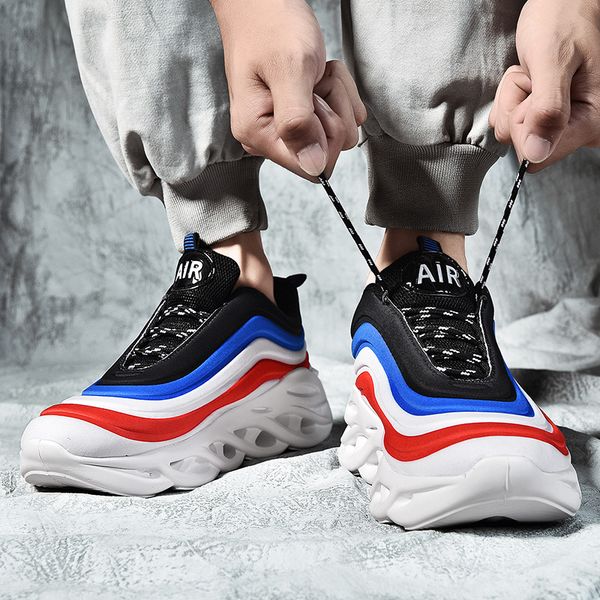 

big 46 mens size eur running shoes code: 99-2106 orange black white blue green jogging walking sports trainers sneakers big size 46873 873