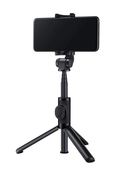 

selfie stick with tripod and wireless bluetooth 5.1 remote- black monopods