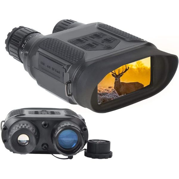 

3.5x-7x led video camera night vision binoculars for hunting adventure camping nv400b infared digital cameras