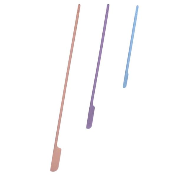 

eyebrow tools & stencils 3pcs silicone beauty makeup spatula bottle scraper lotion