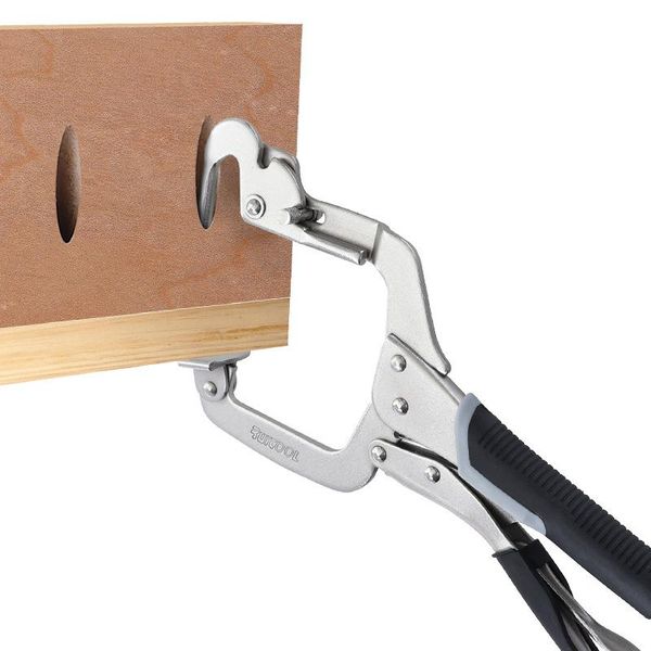 

professional hand tool sets 12in woodworking oblique hole fast clip 2 in 1 splicing board positioning panel fixed clamps